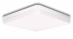 36w 3240lm 4000k 9 Inch Square Non Dimmable Led Flush Mount Ceiling Light