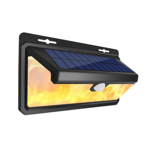 flame solar wall lights 5