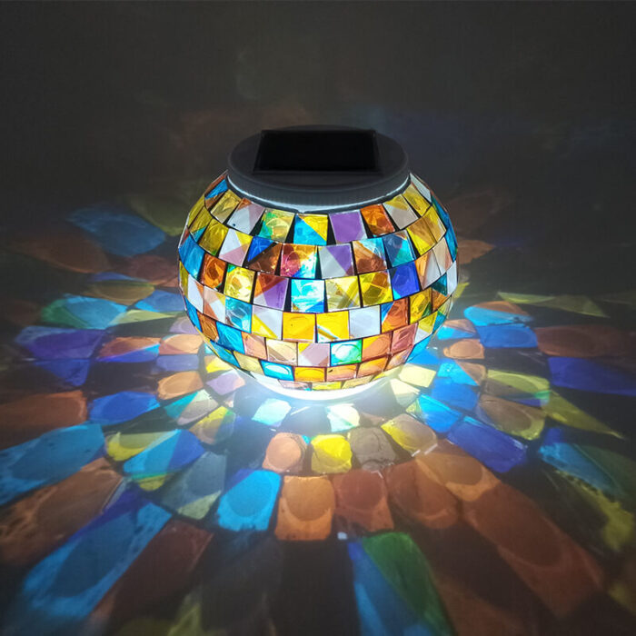 solar mosaic light lb s decoration 1