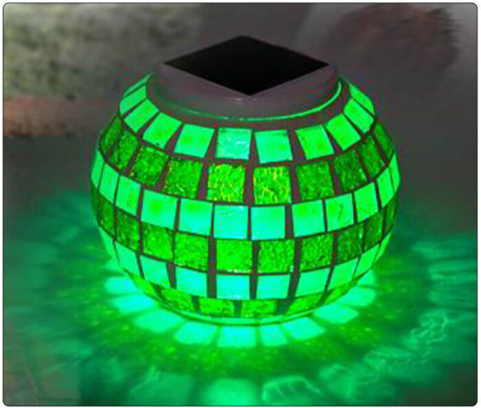 solar mosaic light lb s decoration 10