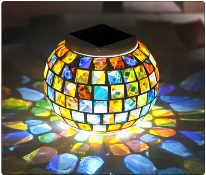 solar mosaic light lb s decoration 8