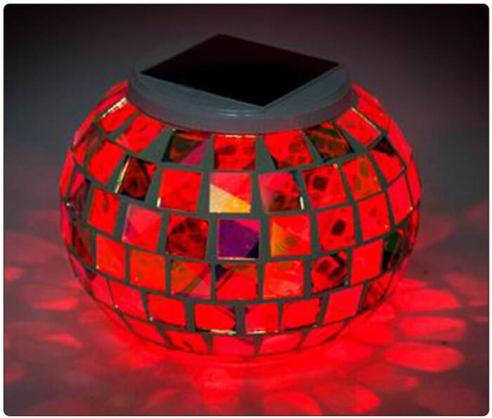 solar mosaic light lb s decoration 9