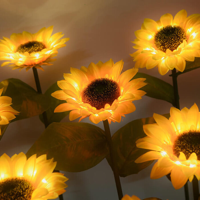 solar sunflower light 2