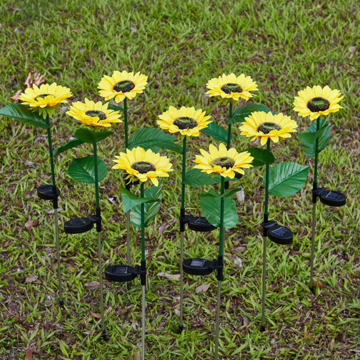 solar sunflower light 3