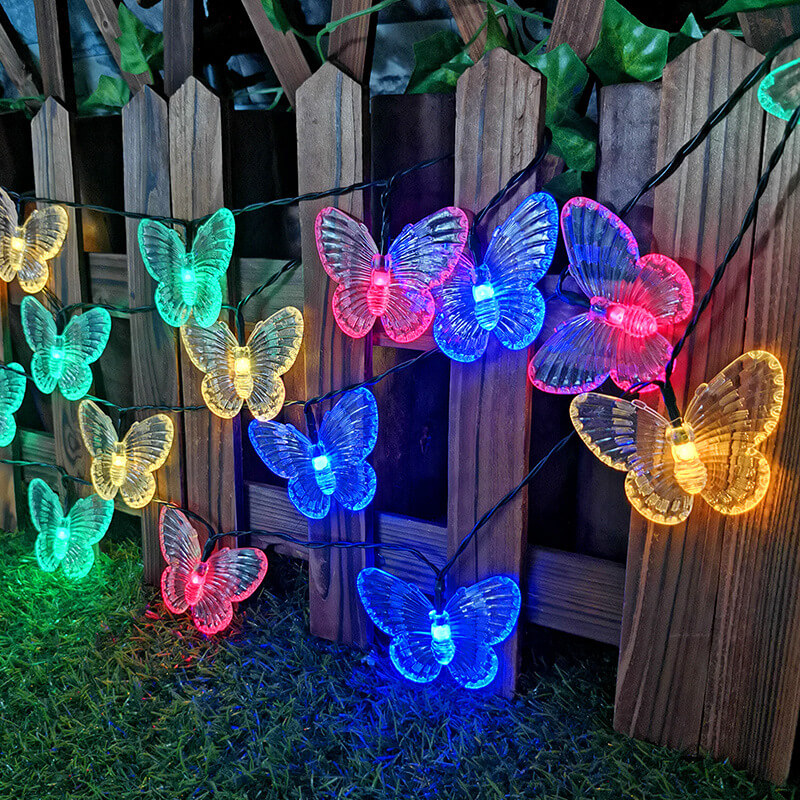 solar butterfly garden lights 14