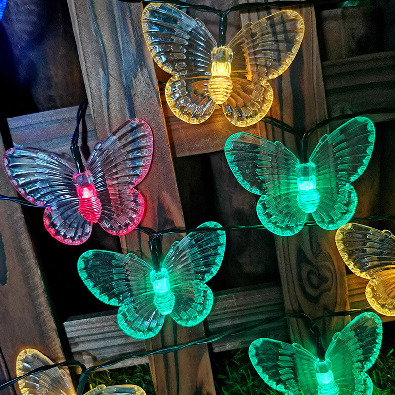 solar butterfly garden lights 16