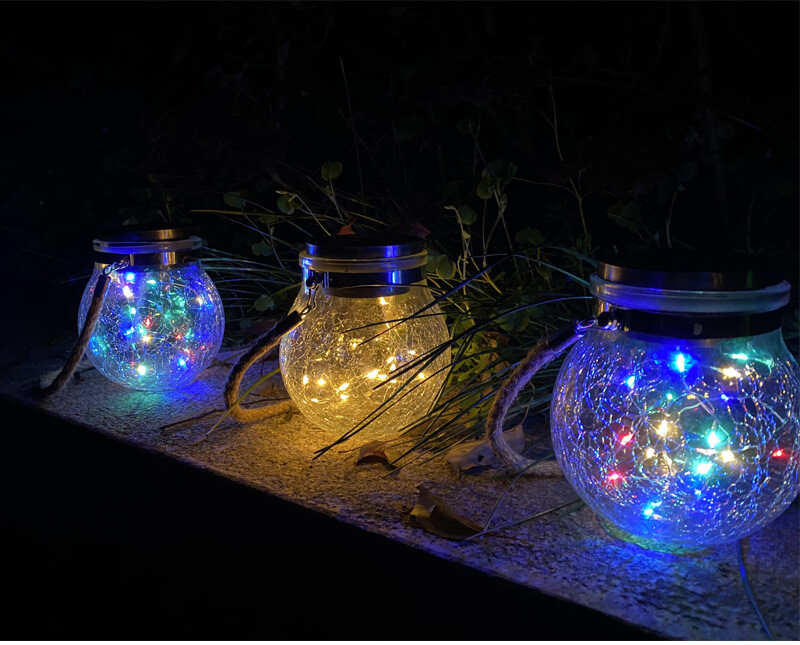 solar crack bottle light lb s decoration 21