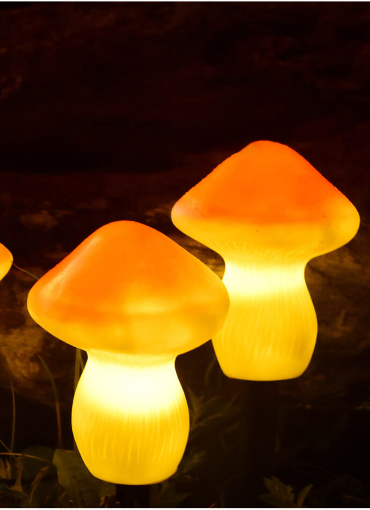 solar mushroon garden lights 10