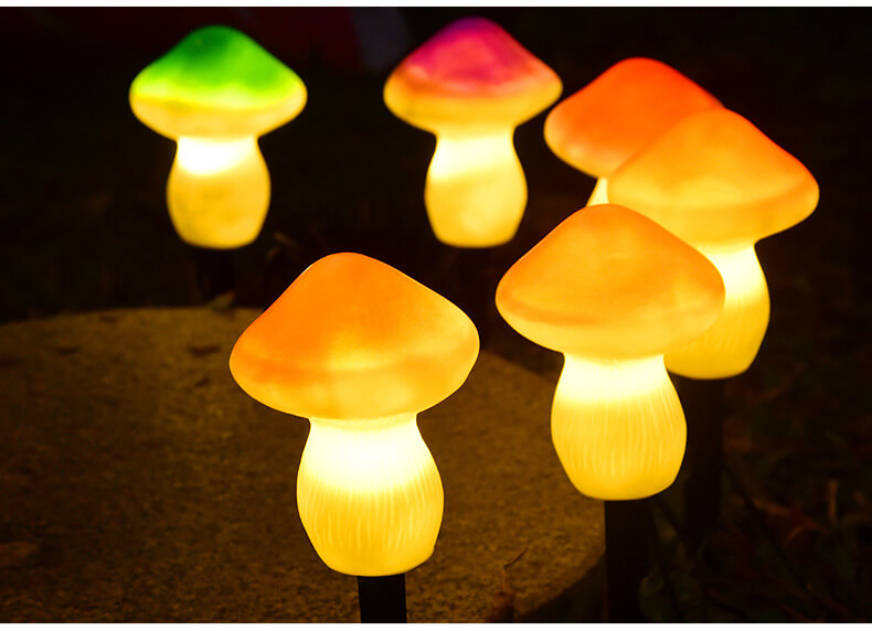 solar mushroon garden lights 14