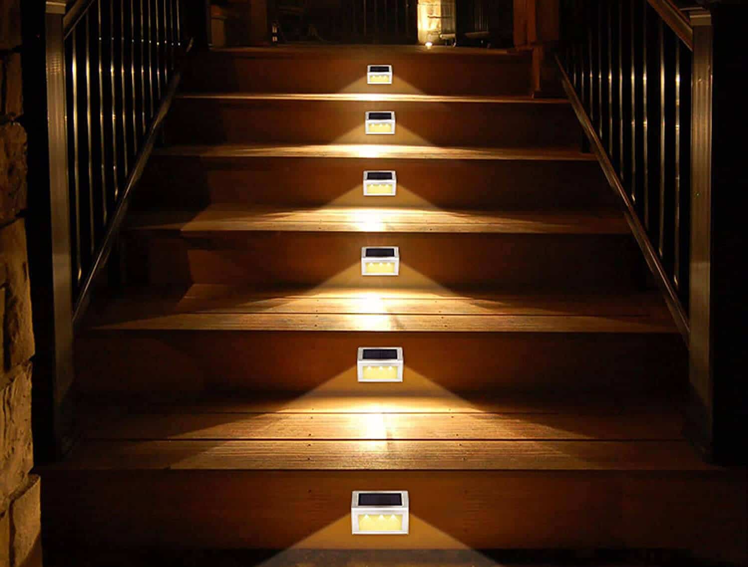 solar step lights compressed